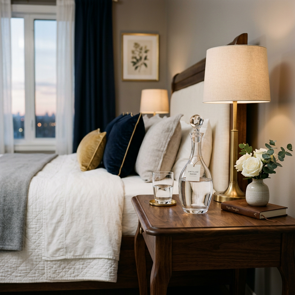 How to Build a Better Nightstand Water Setup
