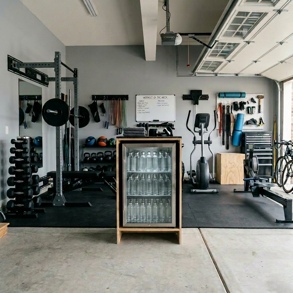 The Garage Fridge Hydration System: Better Water for Workouts, Yard Work, and Projects
