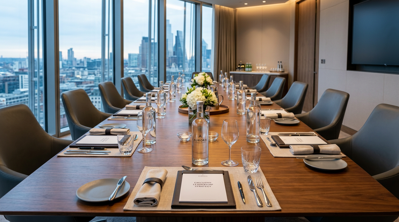 Conference Room Water Service: A Better Setup for Meetings That Run Long
