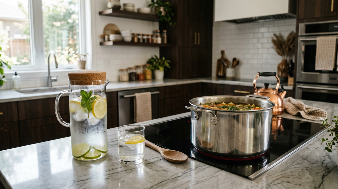Stocks and Broths: Why the Water Matters When Most of the Pot Is Water